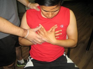 Chest Pain first aid